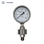 फ्लैट और नालीदार डायाफ्राम गेज