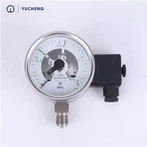 स्टेनलेस स्टील केस इलेक्ट्रिक संपर्क दबाव नापने का यंत्र