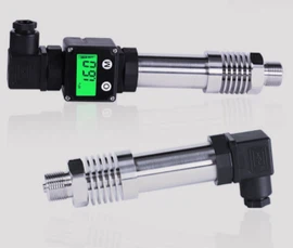 pressure transducer and pressure transmitter