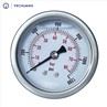 4 Inch Oil Filled Pressure Gauge - Stainless Steel Case, Brass Connection